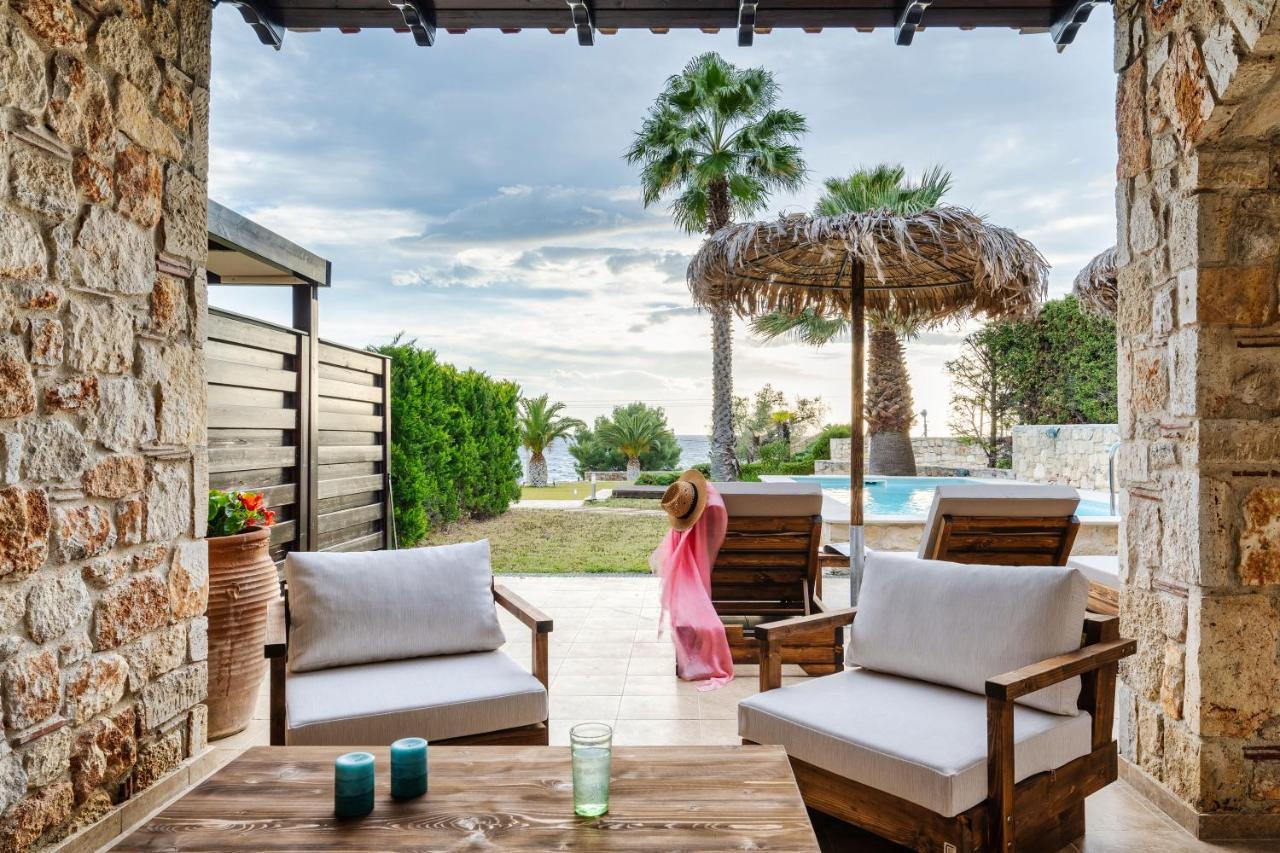 Palmrise Luxury Villas By Travel Pro Services - Nea Skioni Halkidiki ภายนอก รูปภาพ
