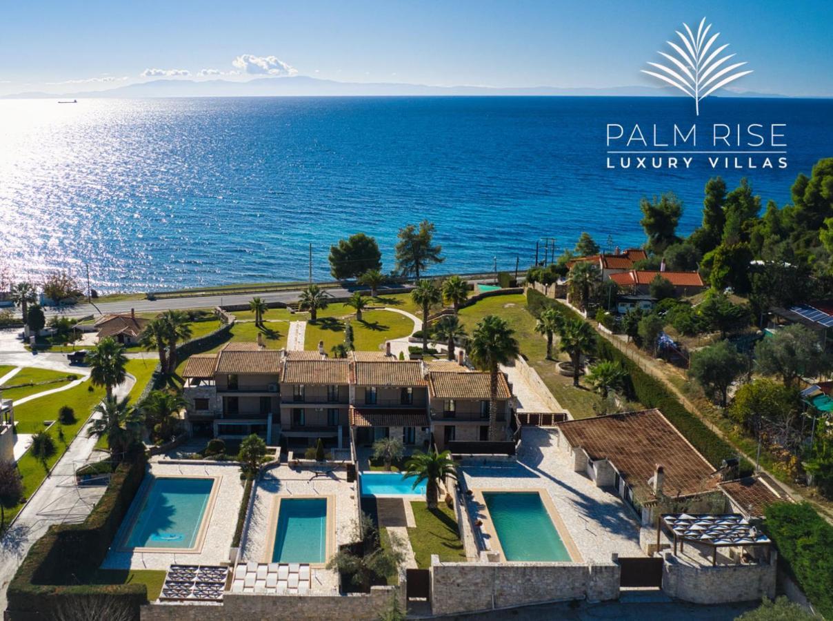 Palmrise Luxury Villas By Travel Pro Services - Nea Skioni Halkidiki ภายนอก รูปภาพ