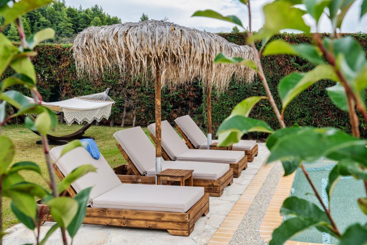 Palmrise Luxury Villas By Travel Pro Services - Nea Skioni Halkidiki ภายนอก รูปภาพ