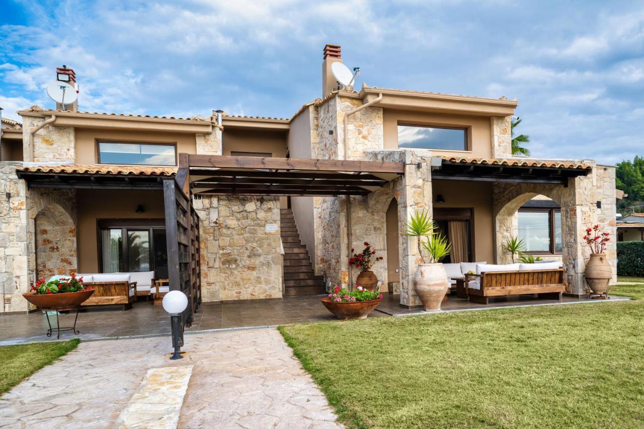 Palmrise Luxury Villas By Travel Pro Services - Nea Skioni Halkidiki ภายนอก รูปภาพ