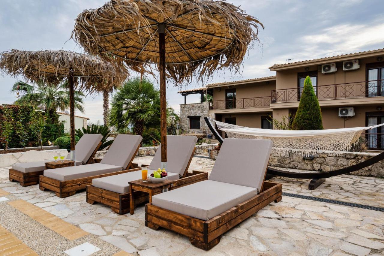 Palmrise Luxury Villas By Travel Pro Services - Nea Skioni Halkidiki ภายนอก รูปภาพ