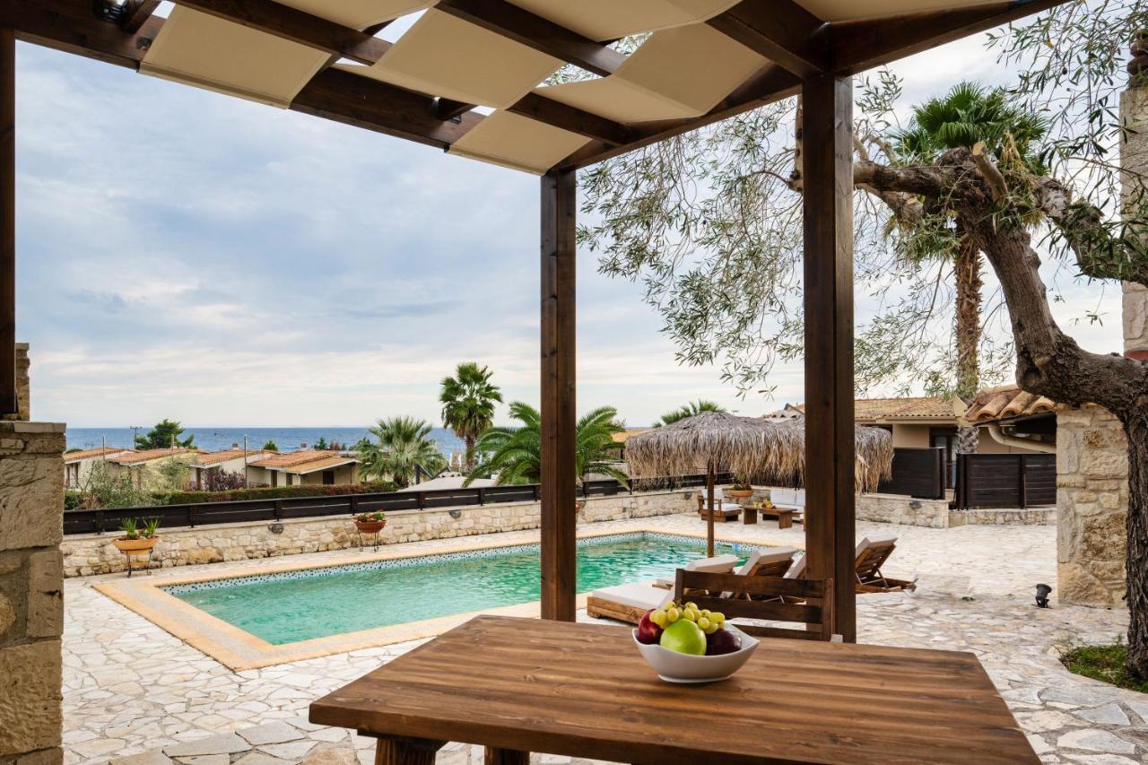 Palmrise Luxury Villas By Travel Pro Services - Nea Skioni Halkidiki ภายนอก รูปภาพ
