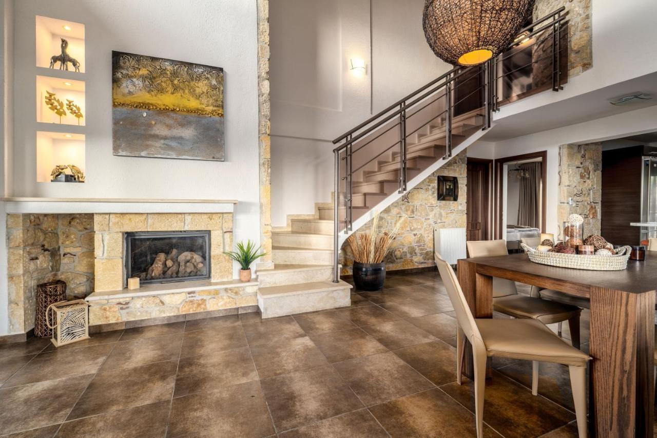 Palmrise Luxury Villas By Travel Pro Services - Nea Skioni Halkidiki ภายนอก รูปภาพ